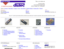 Tablet Screenshot of dutec.net